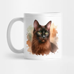 Havana - Watercolor Cat Mug